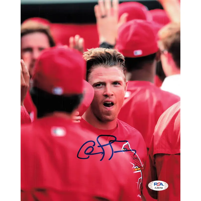 CHARLIE TILSON signed 8x10 photo PSA/DNA St. Louis Cardinals Autographed