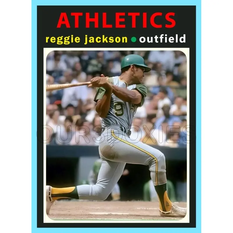 Reggie Jackson 1971 Topps Custom Card - 4601