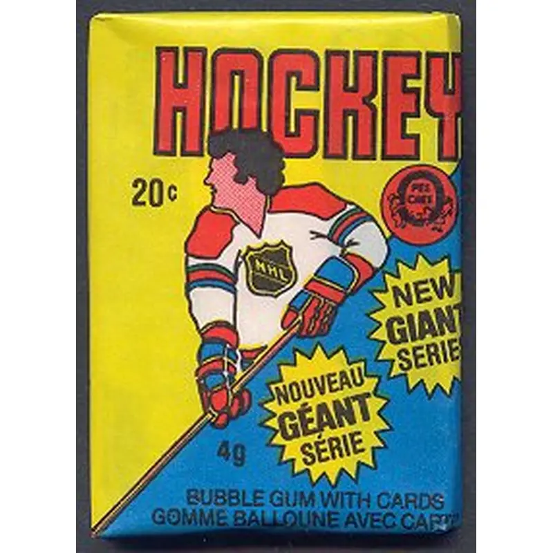 1980/81 OPC O-Pee-Chee Hockey Unopened Wax Pack