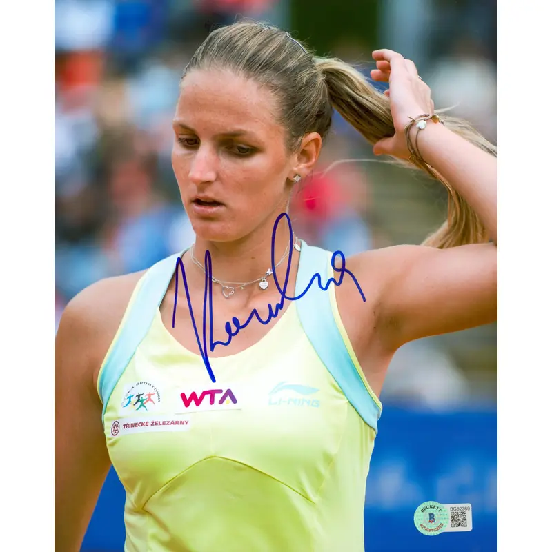 Karolina Pliskova Authentic Signed 8x10 Photo Autographed BAS #BG82369