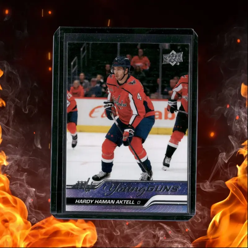 2023-24 Upper Deck Hardy Haman Aktell Young Guns Rookie #473