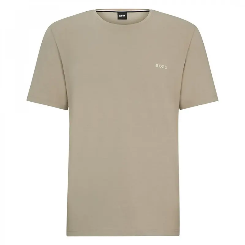 HUGO BOSS MENS T SHIRT BEIGE MIX &MATCH TSHIRT 50515312255