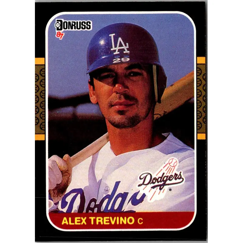 1987 Donruss Alex Trevino #546