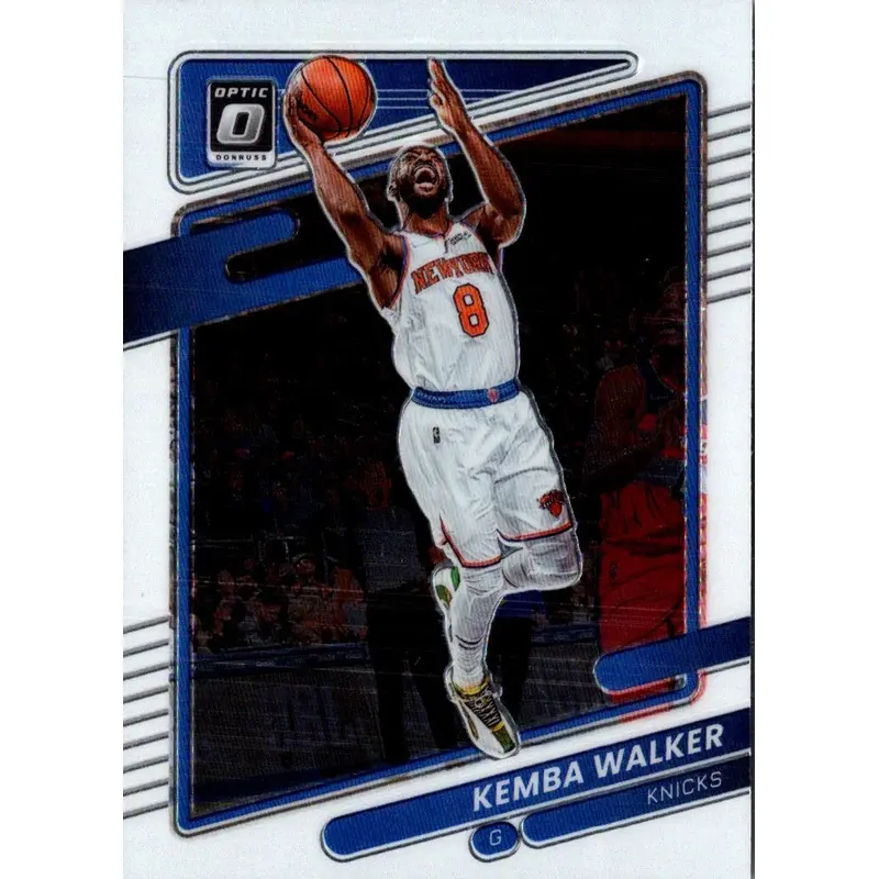 2021 Donruss Optic Blue Kemba Walker #47