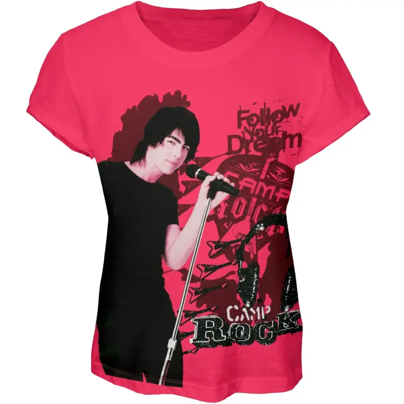 Camp Rock - Shane Headphones Girls Youth T-Shirt