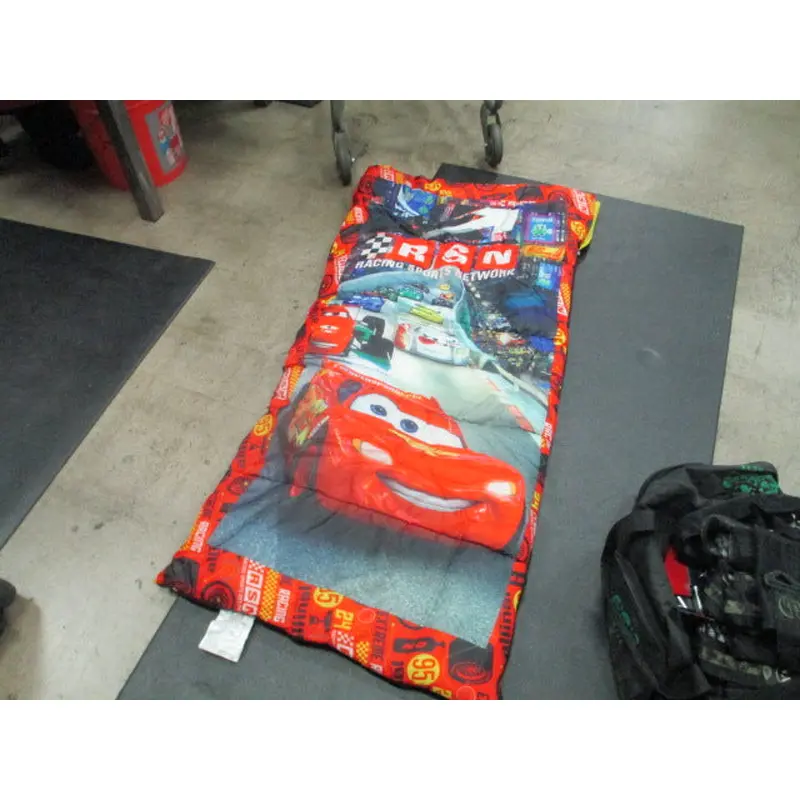 Used Disney Cars Camping Sleeping Bag Age 4+