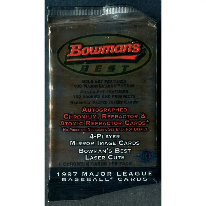 1997 Bowman's Best Baseball Unopened Pack (Hobby) (6)