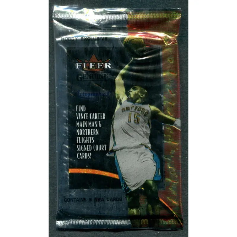 2000/01 Fleer Genuine Basketball Unopened Pack (Hobby) (5)