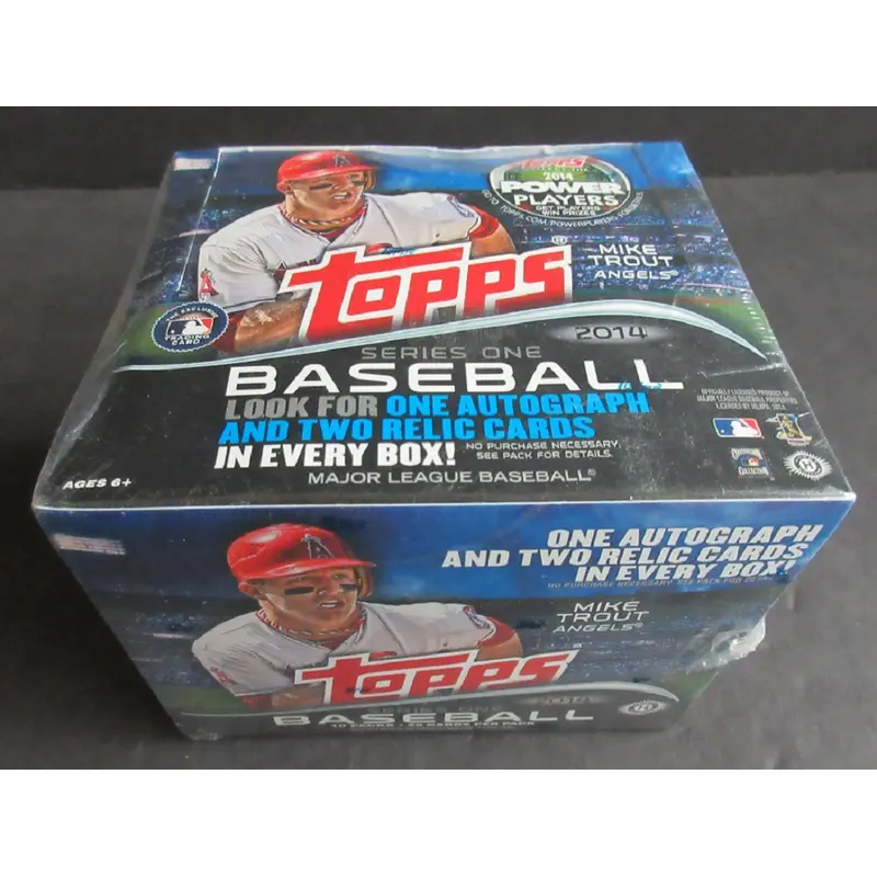2014 Topps Baseball Series 1 Jumbo Box (Hobby) (10/50)