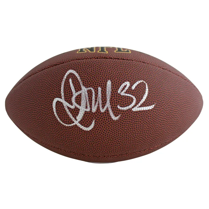 Falcons Jamal Anderson Authentic Signed Super Grip Nfl Football BAS Witnessed