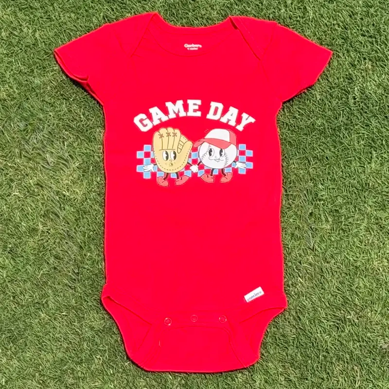 Red Baby Onesie
