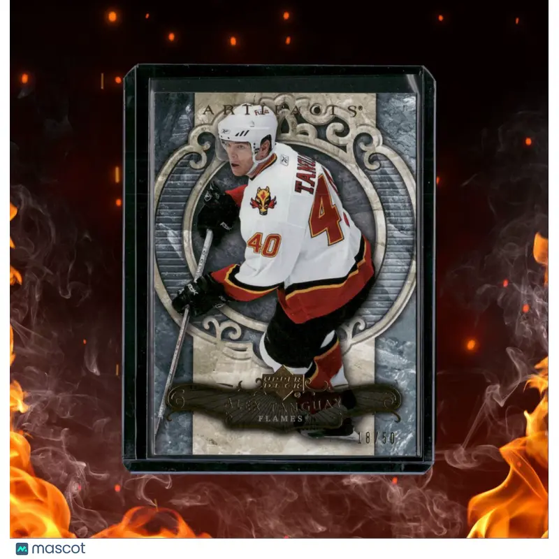 2007-08 Upper Deck Artifacts Alex Tanguay Gold 18/50 #79