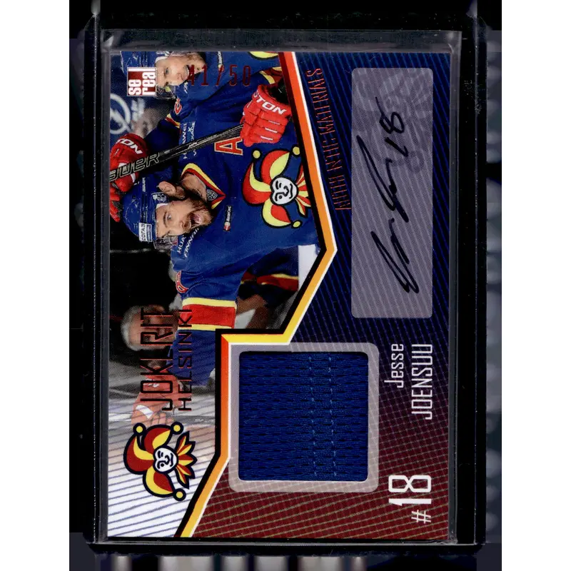 2016-17 Cereal Jokerit Authentic Jersey & Autograph - Jesse Joensuu #JOK-JER-A17 /50