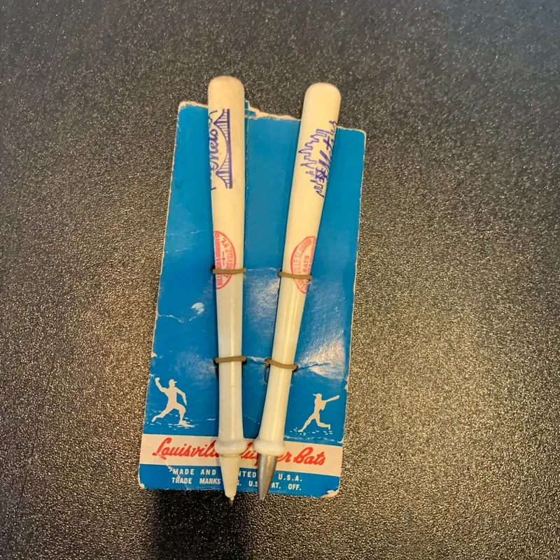 1973 New York Mets Louisville Slugger Bat Pens New In Package Vintage