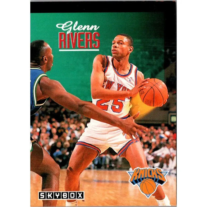 1992 SkyBox Glenn Rivers #377