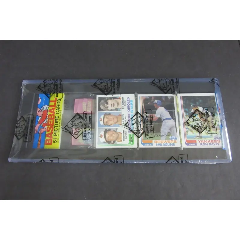 1982 Topps Baseball Rack Pack (BBCE) (Ripken Top #2)