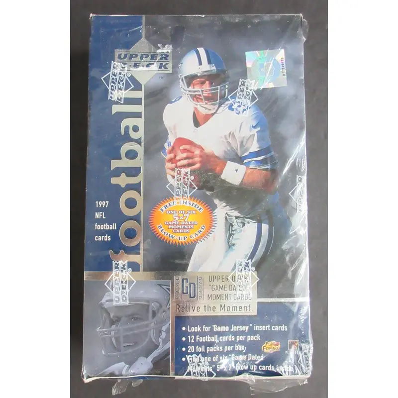 1997 Upper Deck Football Unopened Box (20/12)