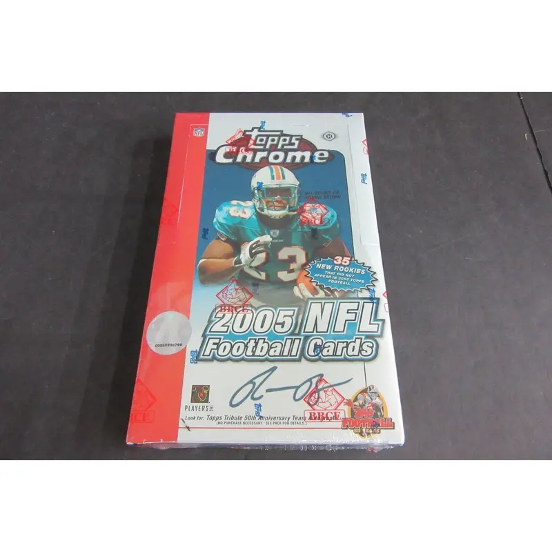 2005 Topps Chrome Football Box (Hobby) (BBCE)