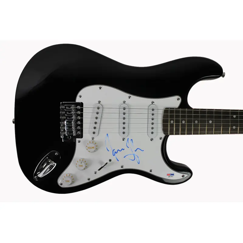 James Taylor Authentic Signed Black Electric Guitar Autographed PSA/DNA #Q51303