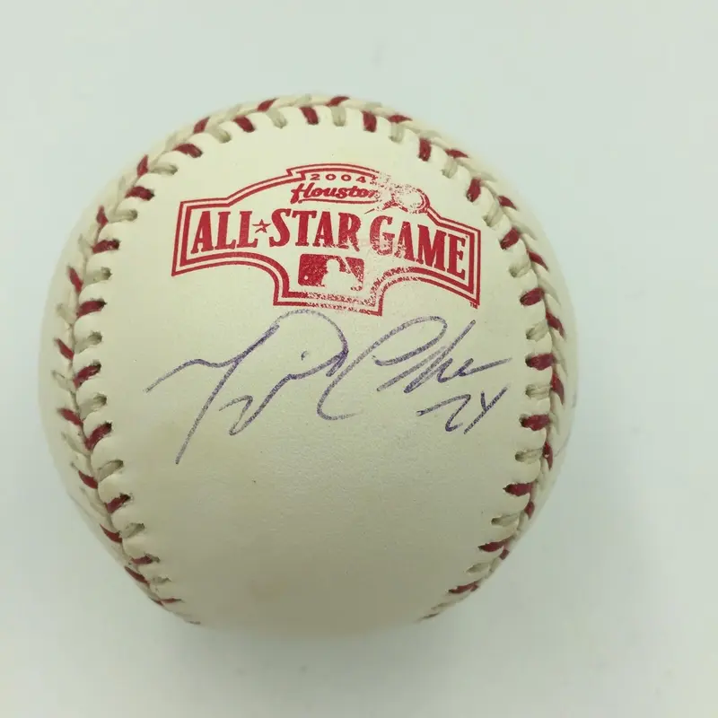 Miguel Cabrera Jack McKeon Florida Marlins Signed 2004 All Star Game Baseball