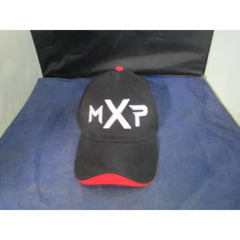 Used Black and Red MXP Golf Hat