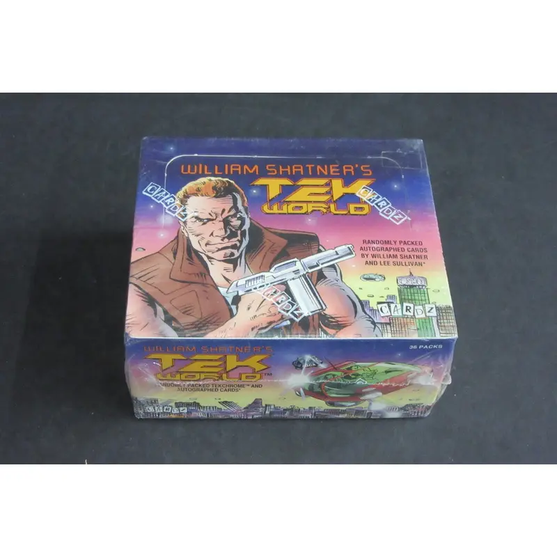 1993 Cardz William Shatner's Tek World Box