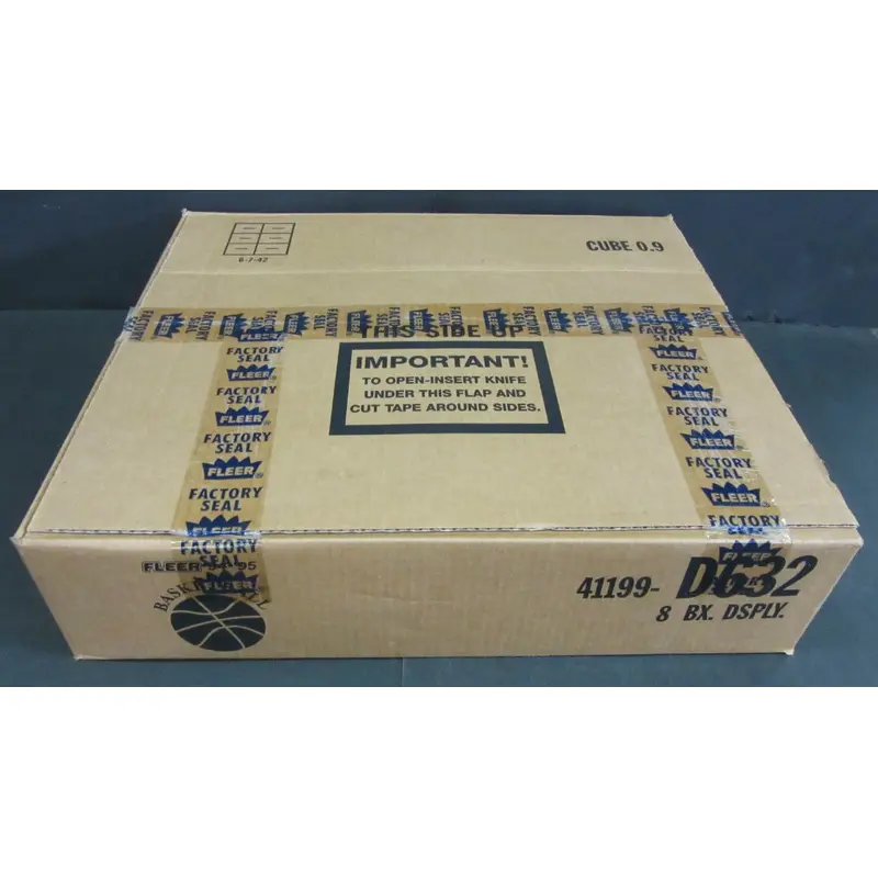 1994/95 Fleer Basketball Series 1 Display Case (8 Box)