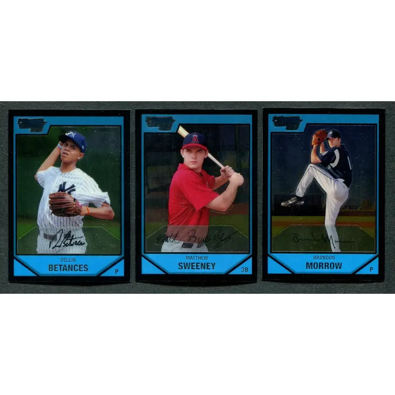 2007 Bowman Chrome Prospects Baseball Series 1 Complete Set (110) NM/MT MT