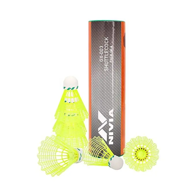 Nivia 663 Nylon Badminton Shuttlecock GX-001 | KIBI Sports