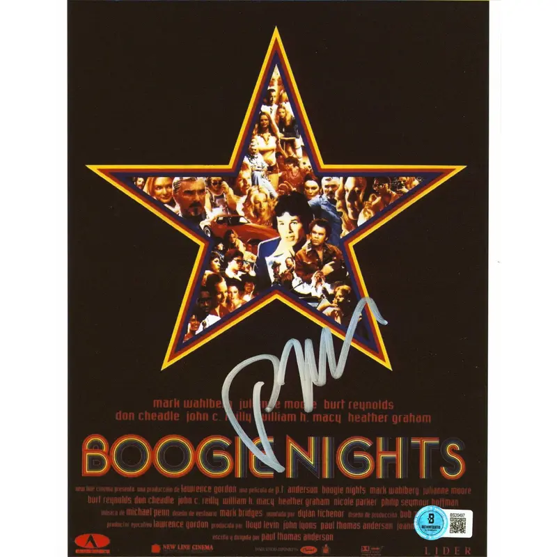 Paul Thomas Anderson Boogie Nights Authentic Signed 8x10 Photo BAS #BS20497