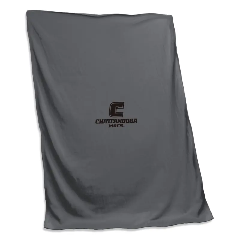 UT Chattanooga Charcoal Sweatshirt Blanket  (Screened)