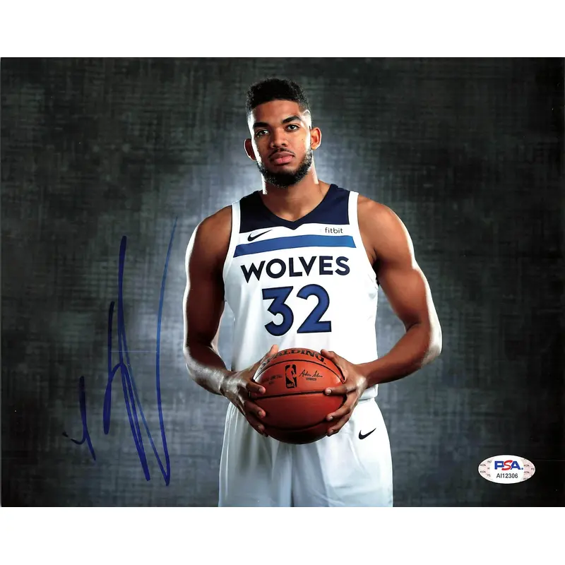 Karl Anthony Towns signed 8x10 photo PSA/DNA Minnesota Timberwolves Autographed