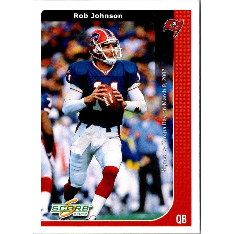 2002 Score Rob Johnson #27