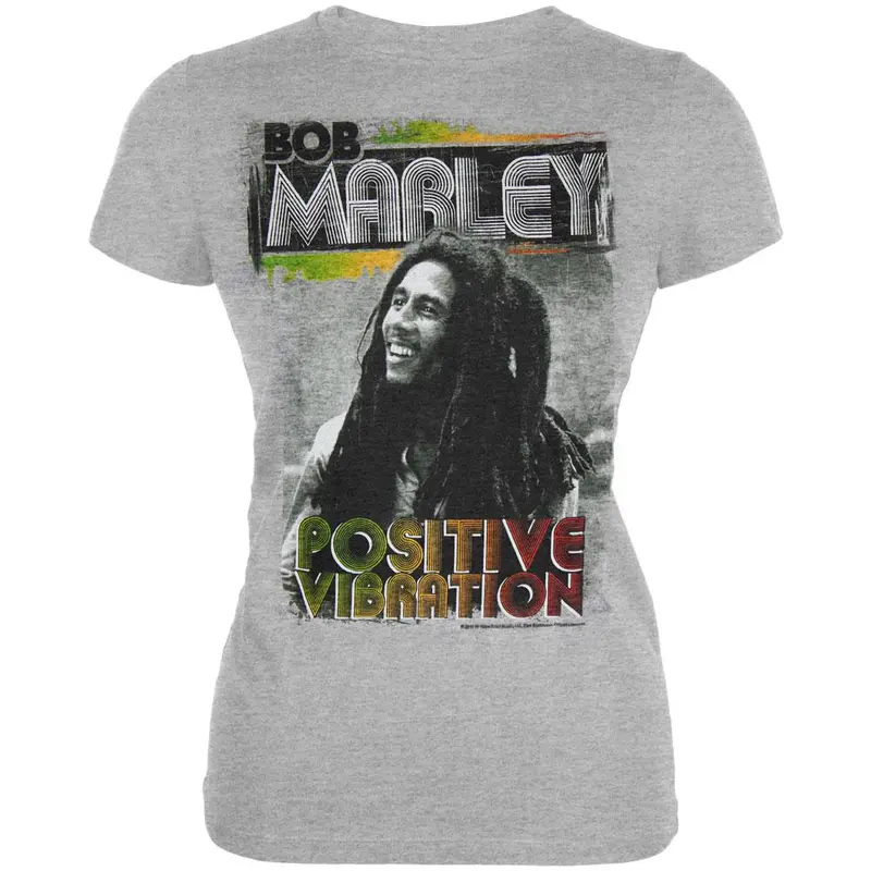 Bob Marley - Positive Vibration Juniors T-Shirt