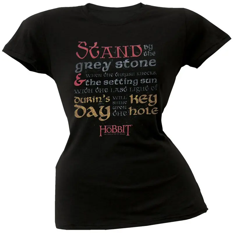 The Hobbit - Keyhole Juniors T-Shirt