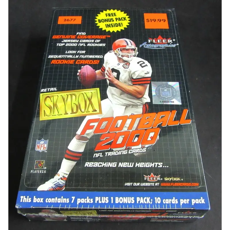 2000 Skybox Football Blaster Box (8/10)