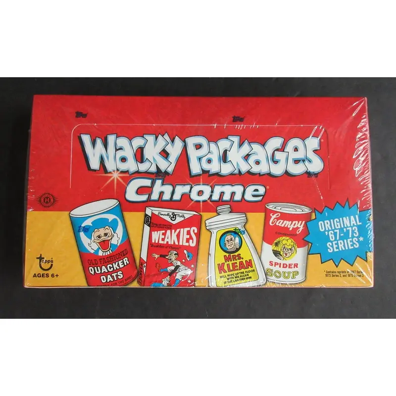 2014 Topps Chrome Wacky Packages Box (Hobby) (24/4)