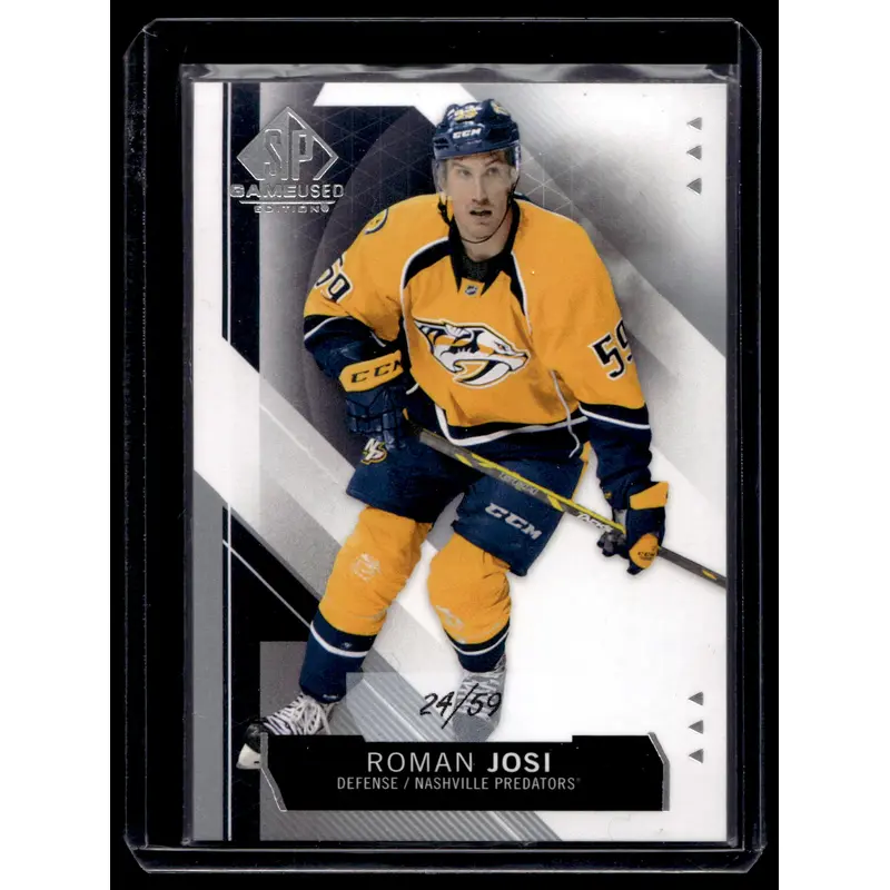 2015-16 Upper Deck SP Game-Used - Roman Josi #29 /59