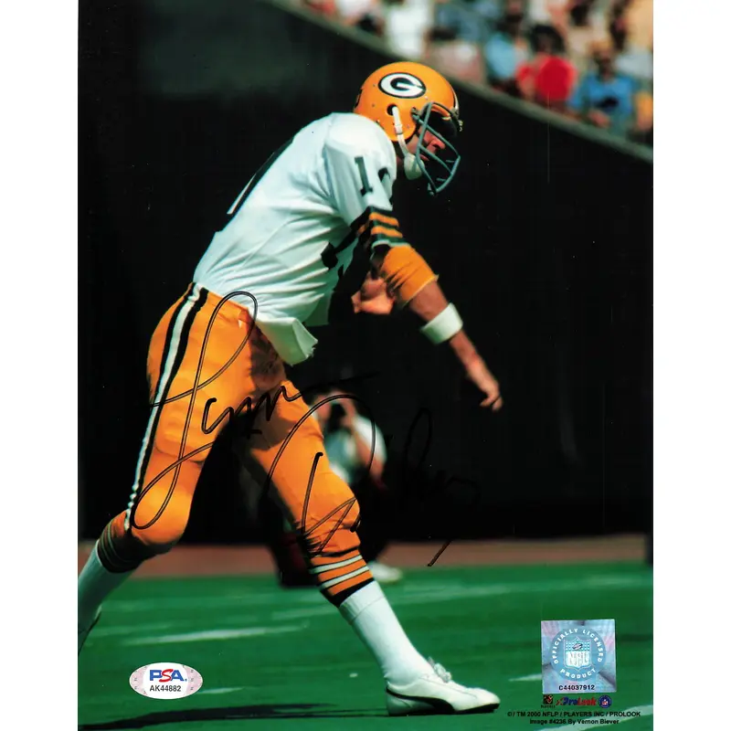 LYNN DICKEY Signed 8x10 photo PSA/DNA Green Bay Packers Autographed