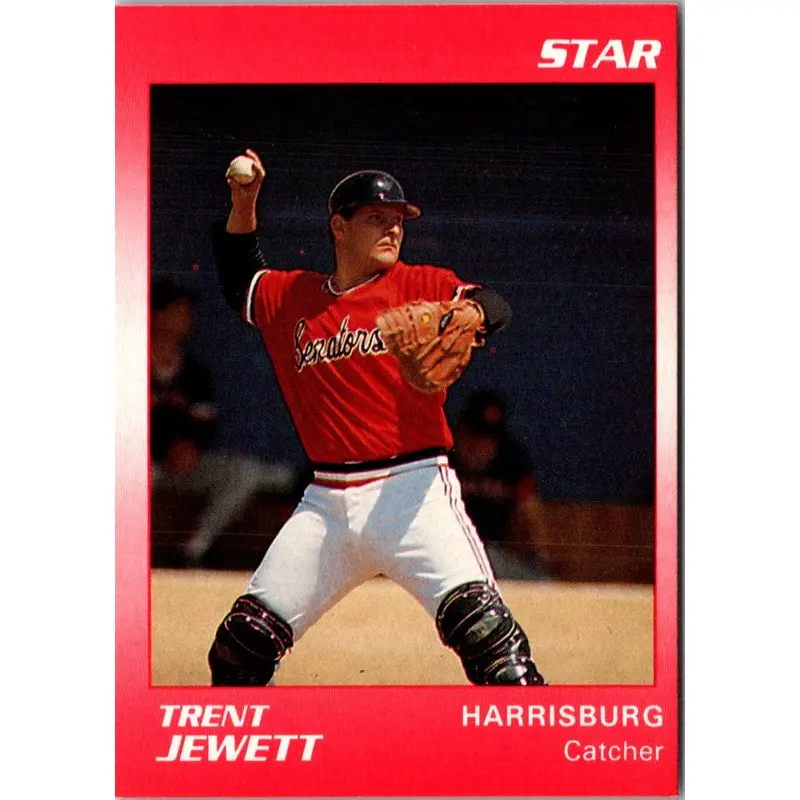 1990 Star Harrisburg Senators Trent Jewett #10