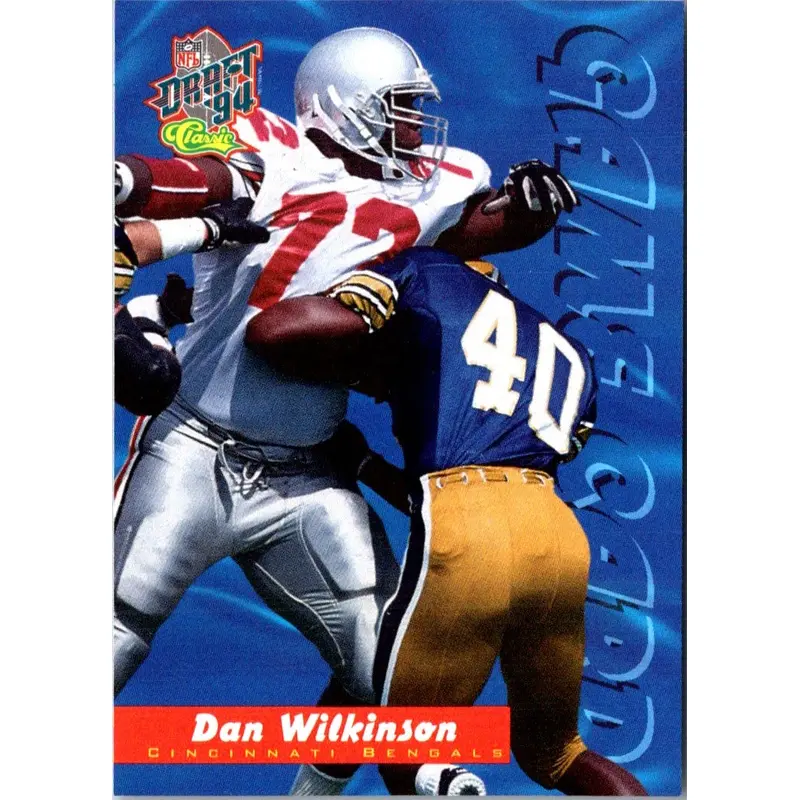 1994 Classic NFL Draft Game Cards Dan Wilkinson #GC4