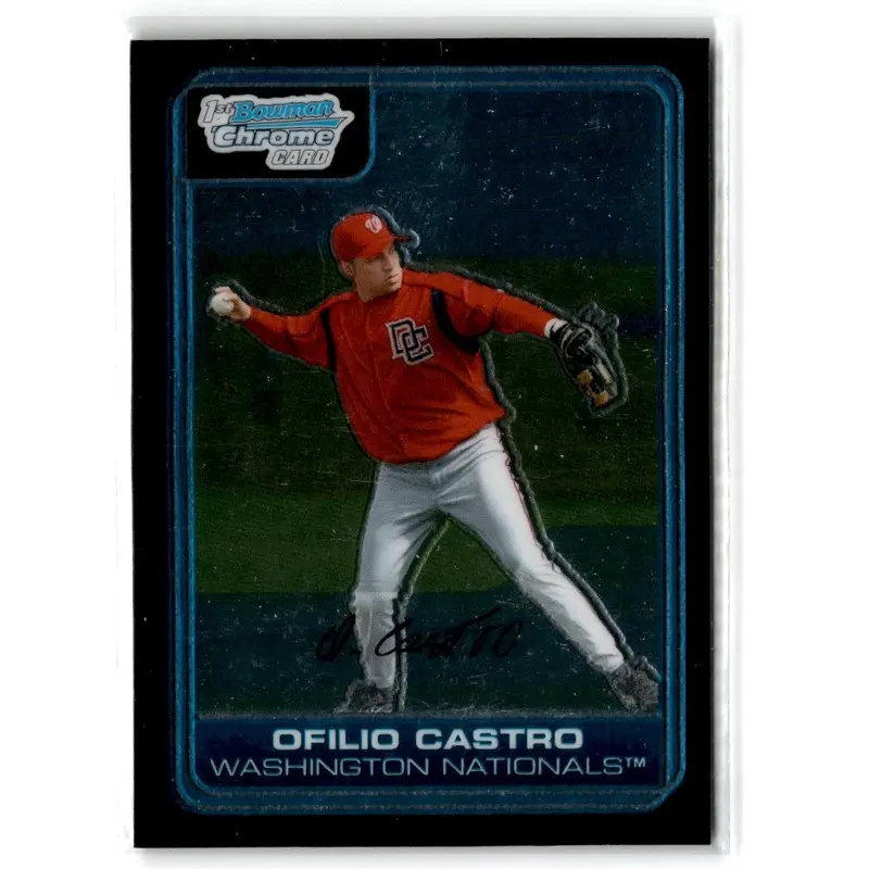 2006 Bowman Chrome Prospects Ofilio Castro #BC77
