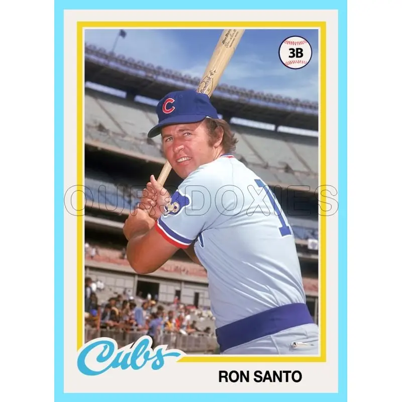 Ron Santo 1978 Topps Custom Card - 4904