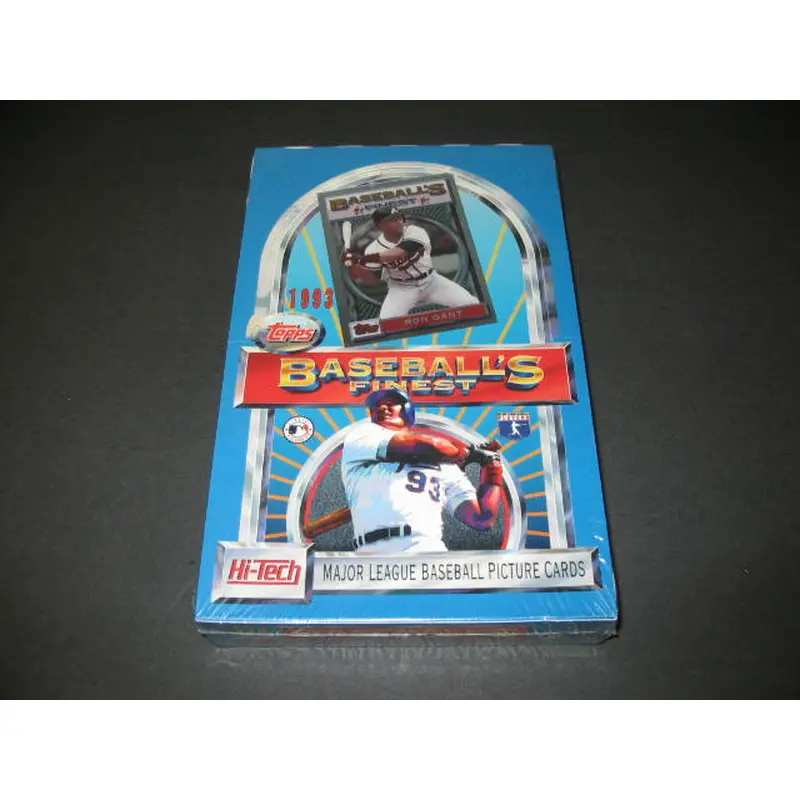 1993 Topps Finest Baseball Unopened Box