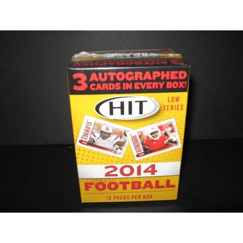 2014 Sage Hit Football Low Series Blaster Box (18/4)