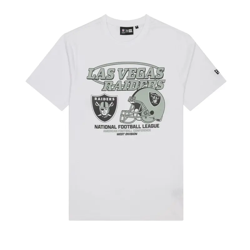 Las Vegas Raiders NFL Graphic White T-Shirt