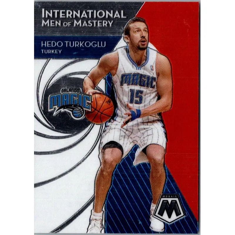 2019 Panini Mosaic International Men of Mastery Hedo Turkoglu #10