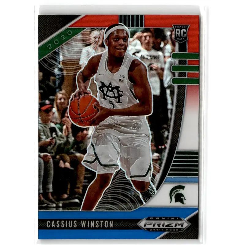 2020 Panini Prizm Draft Picks Collegiate Red Cassius Winston #69