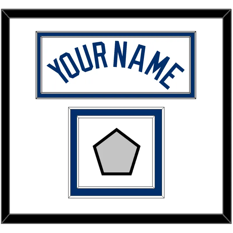 Los Angeles Name & World Series Champions Patch - Home White - Double Mat 1