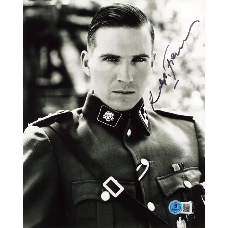 Ralph Fiennes Schindler's List Authentic Signed 8x10 Vertical Photo BAS #BR43933